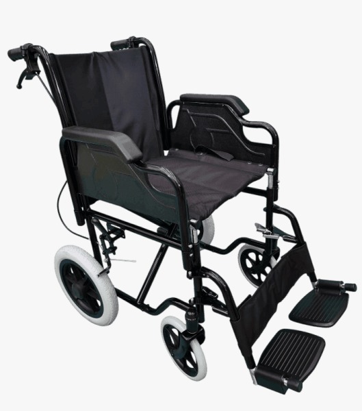 Silla de ruedas de transporte tipo escritorio