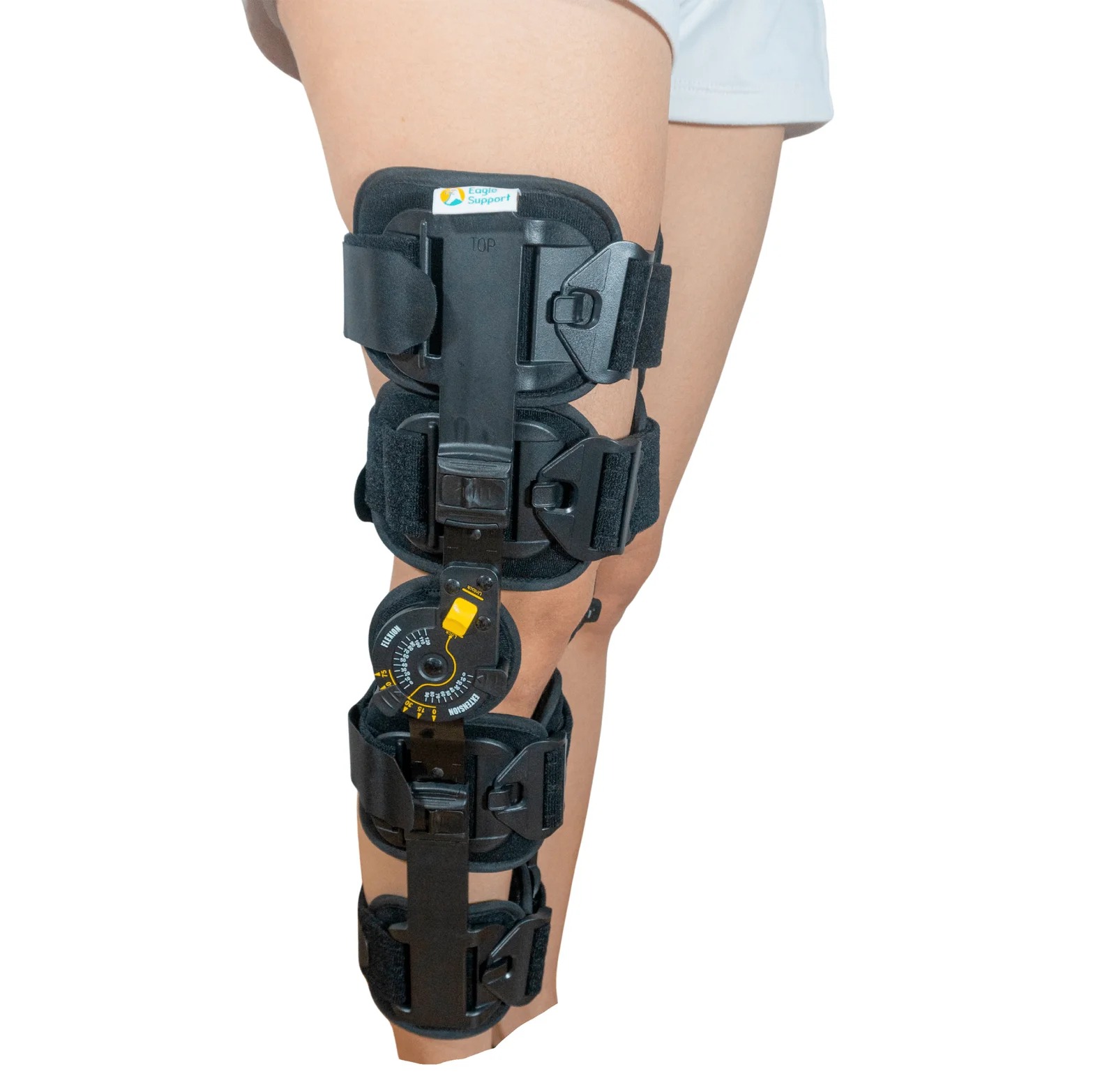 Soporte para rodilla brace articulado universal marca eagle