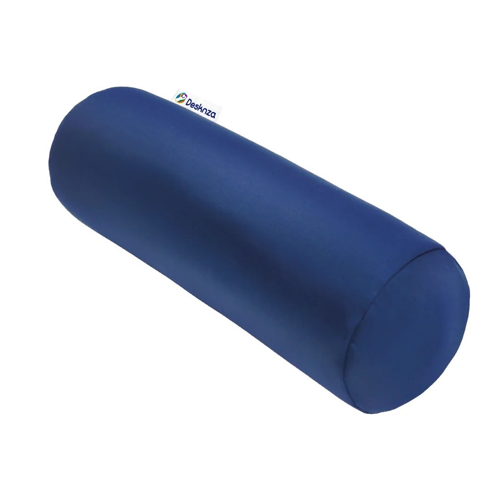 Cojín cilindro lumbar microperlas