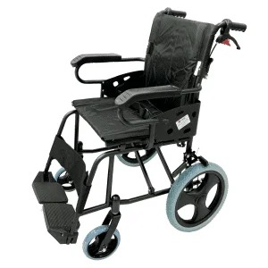 Silla de transporte negra