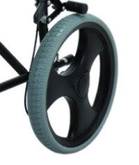 Repuesto rueda completa 12" PU par, para silla 871